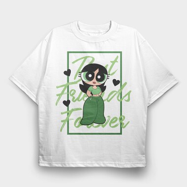The Powerpuff Girls 6, Tricou Oversize Barbati (Unisex)