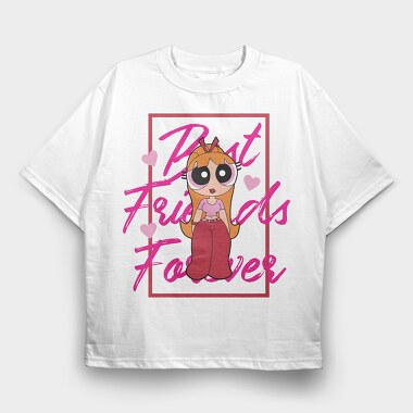 The Powerpuff Girls 8, Tricou Oversize Barbati (Unisex)
