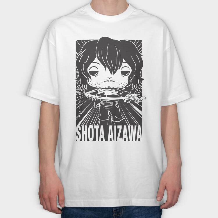 Funko Anime My Hero Academia 2, Tricou Oversize Barbati (Unisex)