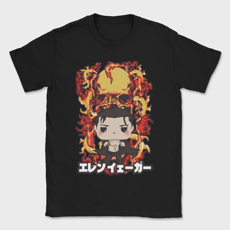 Funko Anime Attack on Titan 2, Tricou Barbati (Unisex)