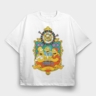 The Simpsons 37, Tricou Oversize Barbati (Unisex)