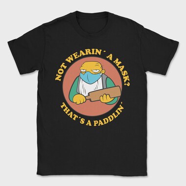 The Simpsons 40, Tricou Barbati (Unisex)