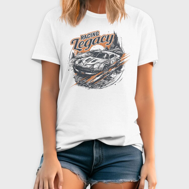 Racing Legacy Retro Car, Tricou Barbati (Unisex)