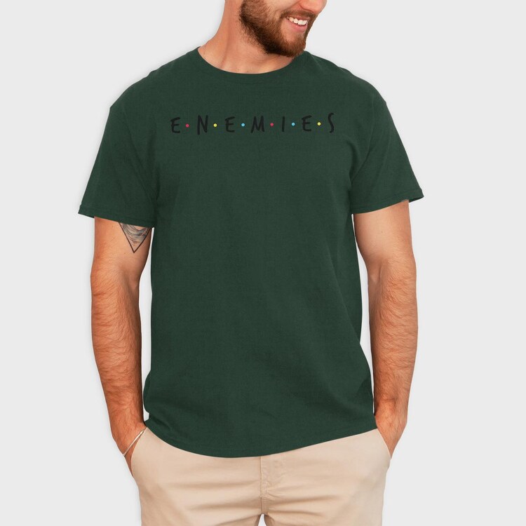 Enemies, Tricou Barbati (Unisex)
