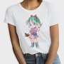 Cartoon Retro Dragon Ball Z 6, Tricou Femei