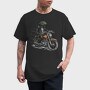 Motorbike Lizard, Tricou Barbati (Unisex)