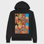 Dragon Ball Z 89, Hanorac Oversize Barbati (Unisex)