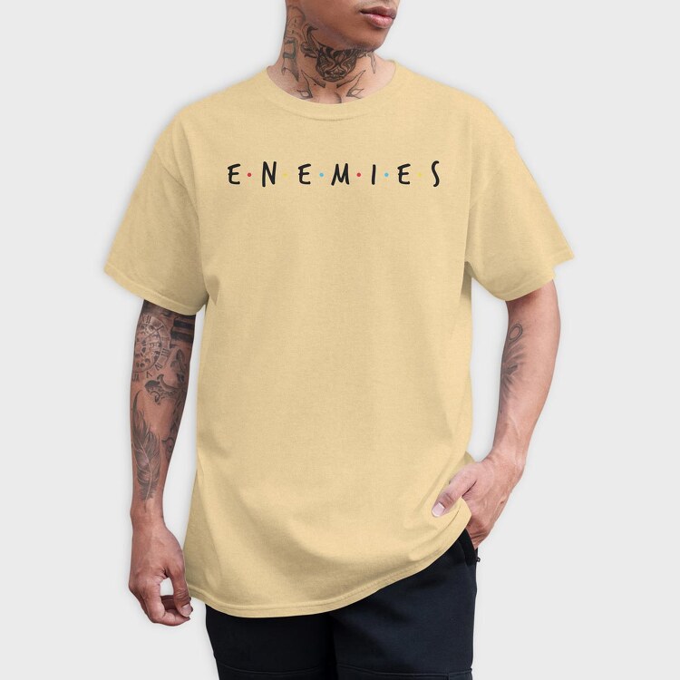 Enemies, Tricou Barbati (Unisex)