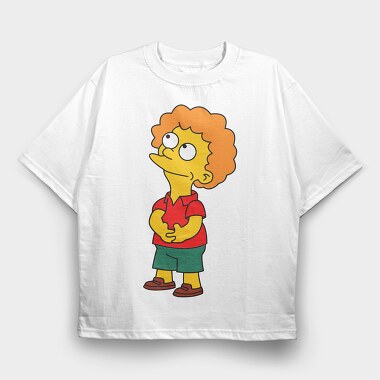 Todd Flanders 01, Tricou Oversize Barbati (Unisex)