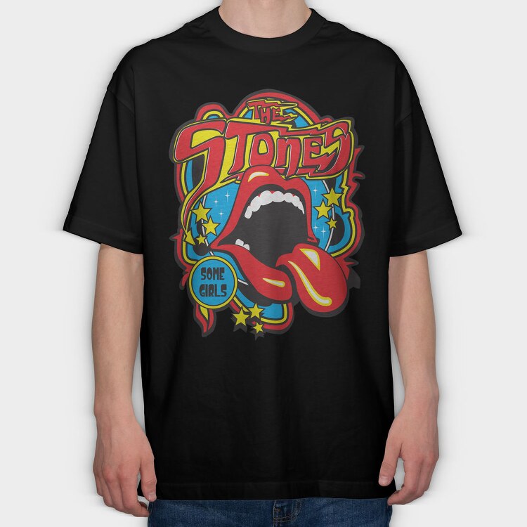 The Stones, Tricou Oversize Barbati (Unisex)