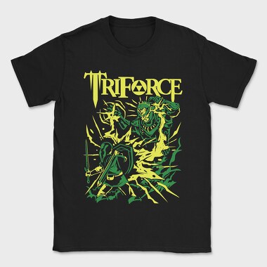 Triforce, Tricou Barbati (Unisex)