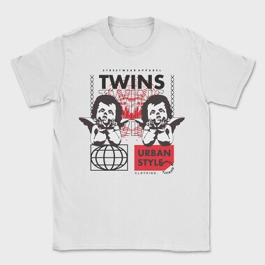 Twins 1, Tricou Barbati (Unisex)