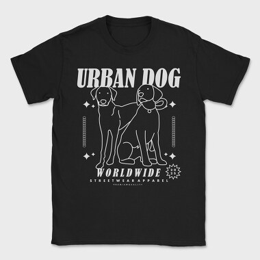 Urban Dog 1, Tricou Barbati (Unisex)
