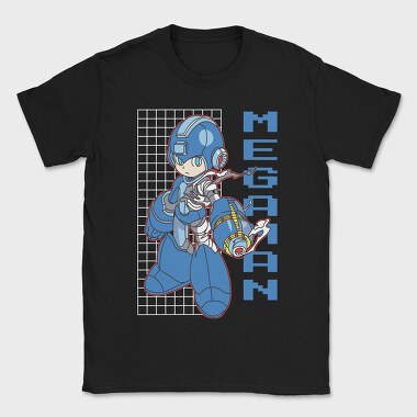 Video Game Mega Man, Tricou Barbati (Unisex)