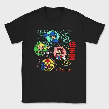 Video Game Multiple, Tricou Barbati (Unisex)