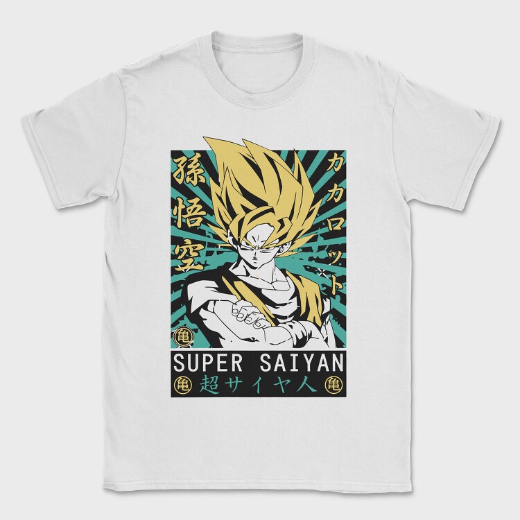 Dragon Ball Z 72, Tricou Barbati (Unisex)