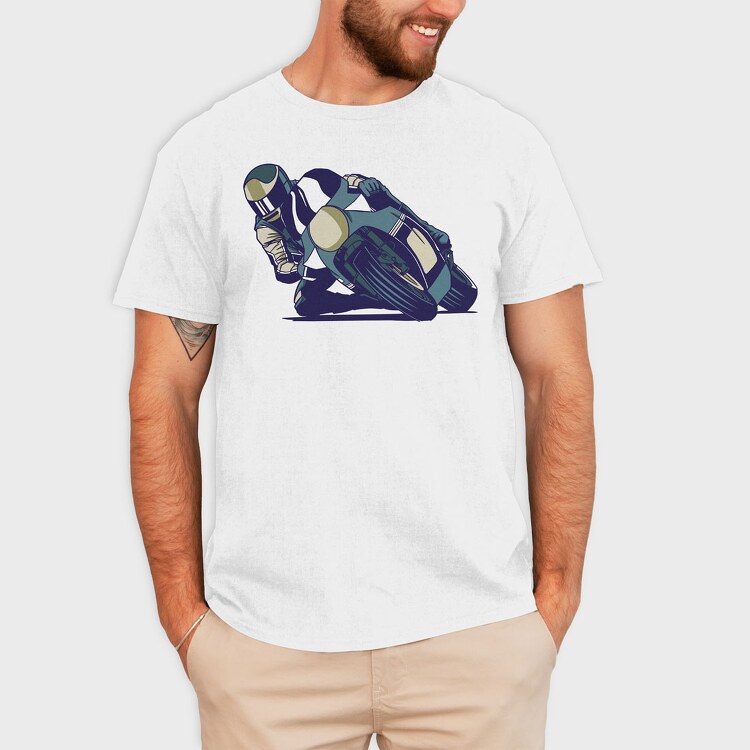 Motorbike, Tricou Barbati (Unisex)