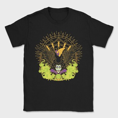 Villanas Disney Malefica D, Tricou Barbati (Unisex)