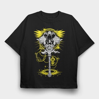 Warcraft 7, Tricou Oversize Barbati (Unisex)