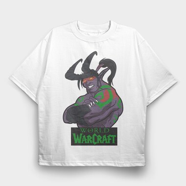 Warcraft 9, Tricou Oversize Barbati (Unisex)