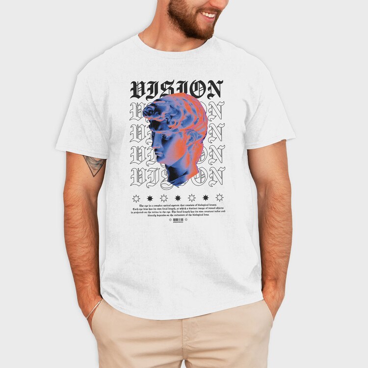 Vision 1, Tricou Barbati (Unisex)