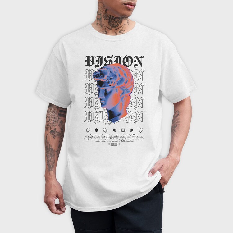 Vision 1, Tricou Barbati (Unisex)