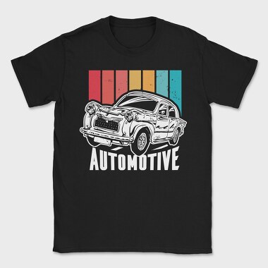 Old Car Retro Sunset, Tricou Barbati (Unisex)