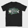 Fish Skeleton, Tricou Barbati (Unisex)
