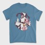Cow Cartoon Middle Finger, Tricou Barbati (Unisex)