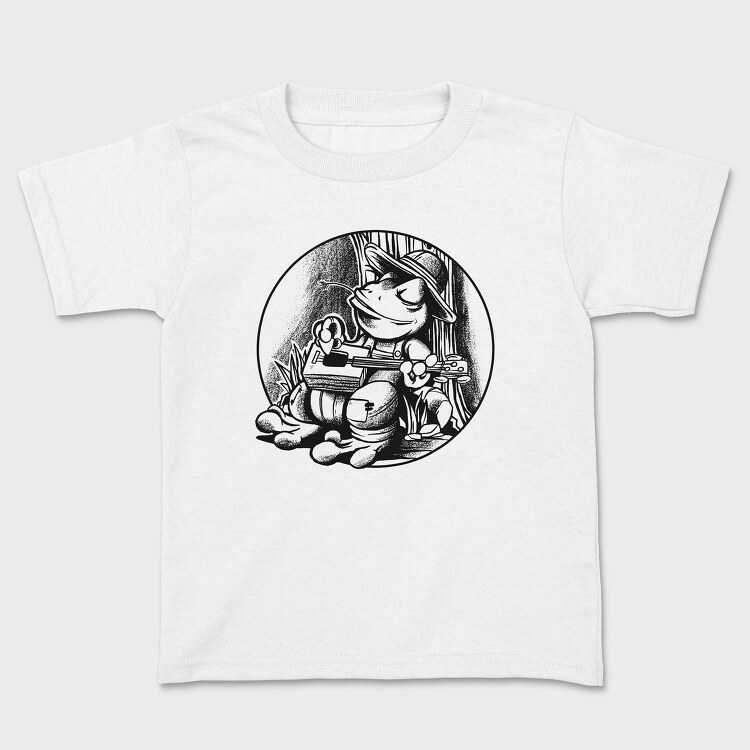 Frog With Guitar, Tricou Copii