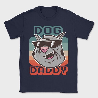Dog daddy, Tricou Barbati (Unisex)