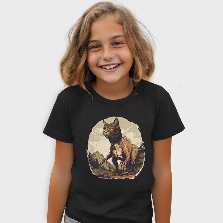 Tyrannosaurus Cat, Tricou Copii