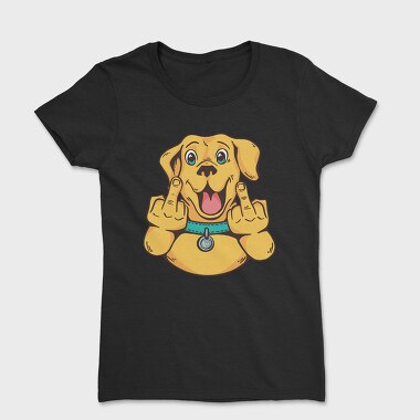 Middle Finger Labrador, Tricou Femei