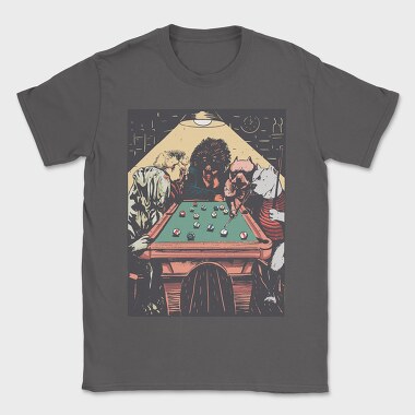 Big Dogs Billard, Tricou Barbati (Unisex)