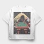 Big Dogs Billard, Tricou Oversize Barbati (Unisex)