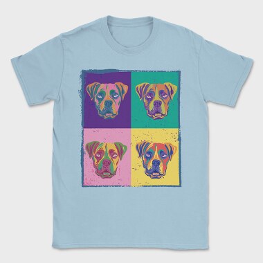 Color Boxer, Tricou Barbati (Unisex)