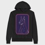 Doberman Dog, Hanorac Oversize Barbati (Unisex)