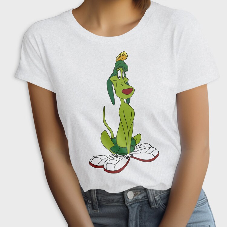 Cartoon Retro Duck Dodgers 4, Tricou Femei