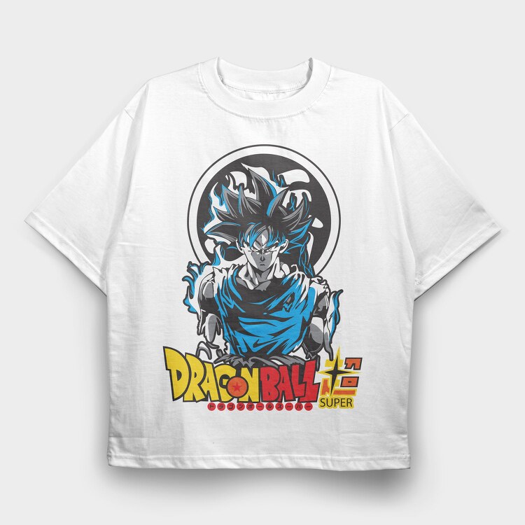 Dragon Ball Z 123, Tricou Oversize Barbati (Unisex)