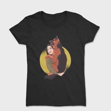 Woman With Dog, Tricou Femei