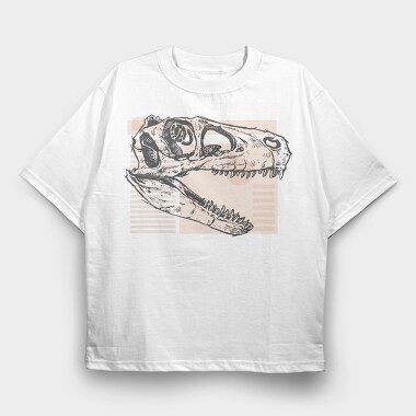 Utah Raptor, Tricou Oversize Barbati (Unisex)