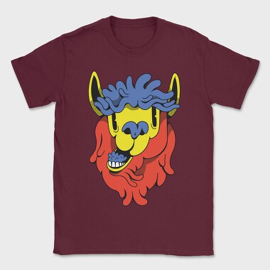 Llama Chewing, Tricou Barbati (Unisex)