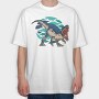 Barionix, Tricou Oversize Barbati (Unisex)