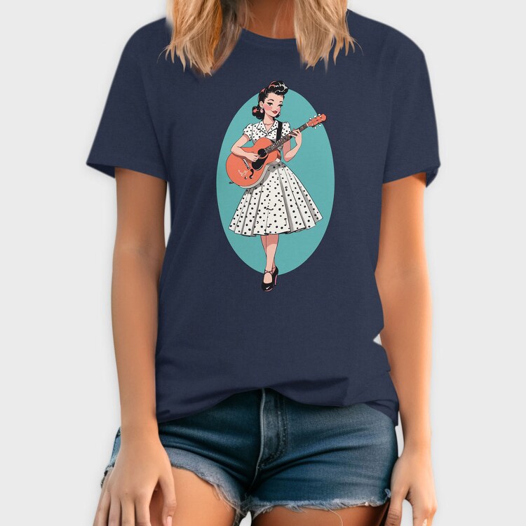 Pin Up Girl, Tricou Barbati (Unisex)