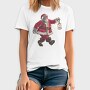 Santa Walking, Tricou Barbati (Unisex)