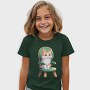 Sitting Cat on Chair, Tricou Copii