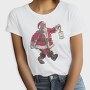 Santa Walking, Tricou Femei