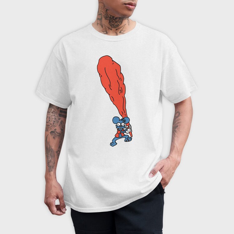 Scratchy, Tricou Barbati (Unisex)