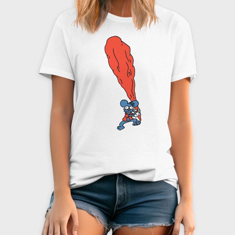 Scratchy, Tricou Barbati (Unisex)