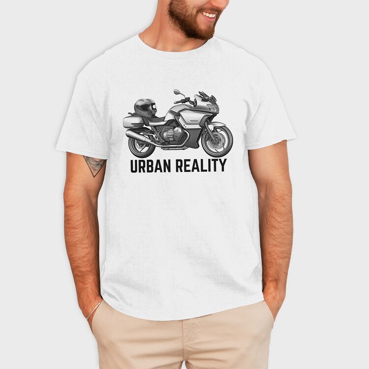 Motorcycle and Helmets, Tricou Barbati (Unisex)